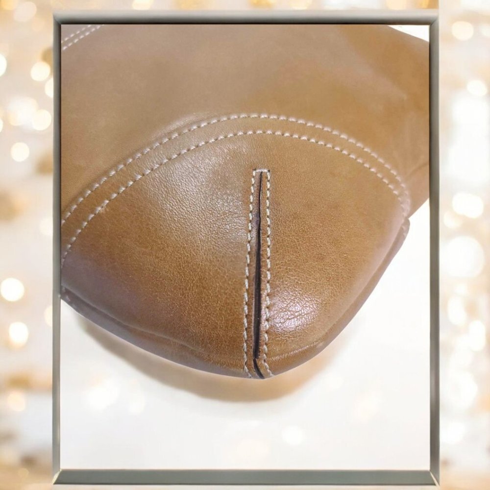Vintage COACH Hippie Shoulder Bag in british tan - Picture 5 of 10